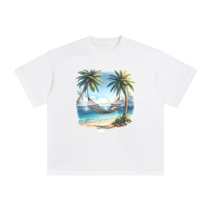 Beach & Hammocks Graphic Tee-INNBLAC Fashion Apparel