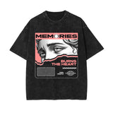 Memories Urban Streetwear Graphic Tee-INNBLAC Fashion Apparel