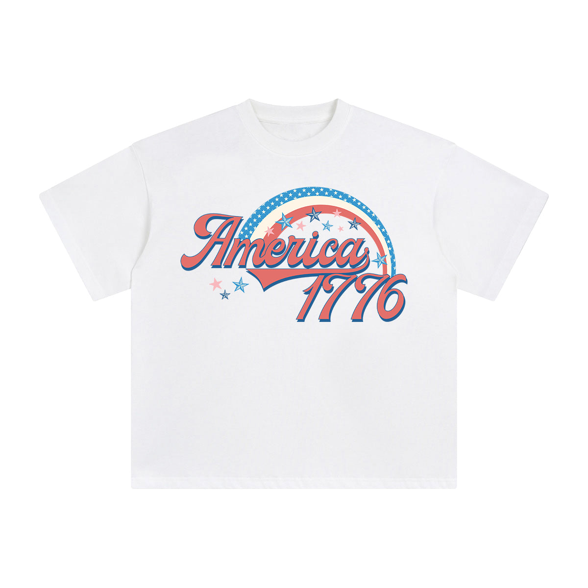 America 1776 Graphic Tee-INNBLAC Fashion Apparel