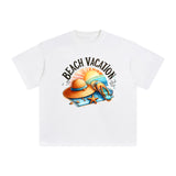 Beach Vacation Graphic Tee-INNBLAC Fashion Apparel