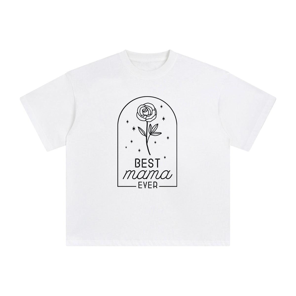 Best Mama Ever Graphic Tee-INNBLAC Fashion Apparel