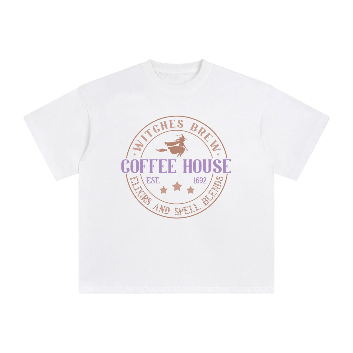 Witch Coffee House Graphic Tee-INNBLAC Fashion Apparel