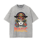 Made Of Magic Graphic Washed Tee-INNBLAC Fashion Apparel