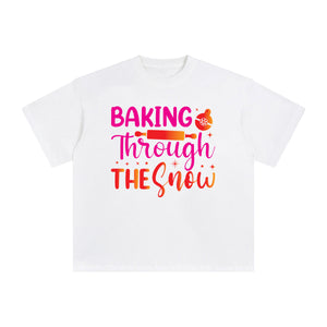 Baking Through The Snow Graphic Tee-INNBLAC Fashion Apparel