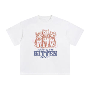 Are You Kitten Me Graphic Tee-INNBLAC Fashion Apparel