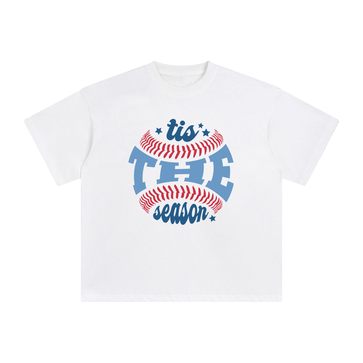 Baseball Graphic Tee-INNBLAC Fashion Apparel