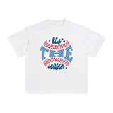 Baseball Graphic Tee-INNBLAC Fashion Apparel