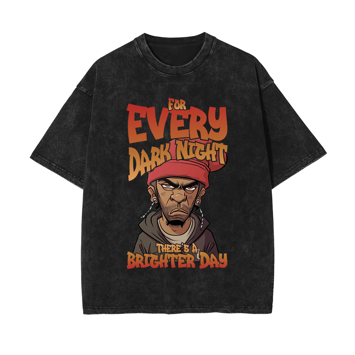 For Every Dark Night There 's A Brighter Day Tee-INNBLAC Fashion Apparel