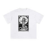 Universe Tarot Card Graphic Tee-INNBLAC Fashion Apparel