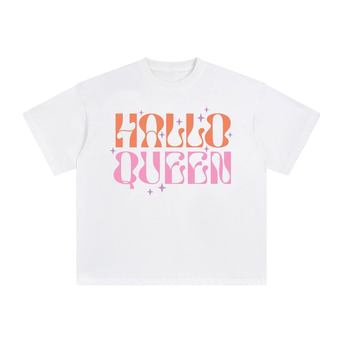 Hallo Queen Graphic Tee-INNBLAC Fashion Apparel