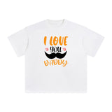 I Love you Daddy Graphic Tee-INNBLAC Fashion Apparel