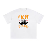 I Love you Daddy Graphic Tee-INNBLAC Fashion Apparel