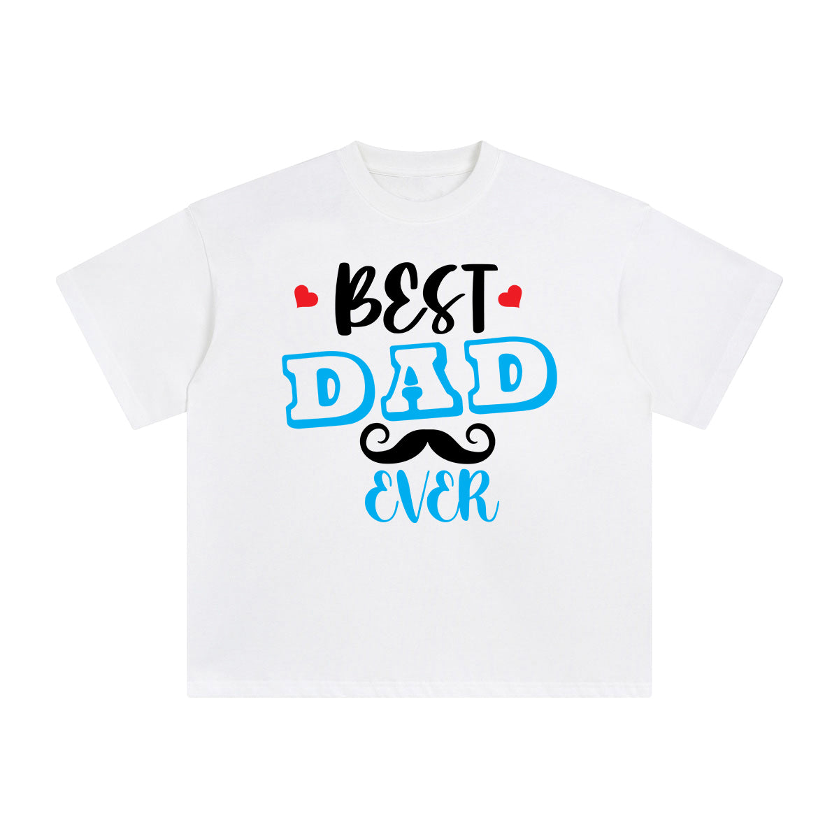 BEST DAD Aesthetic Graphic Tee-INNBLAC Fashion Apparel