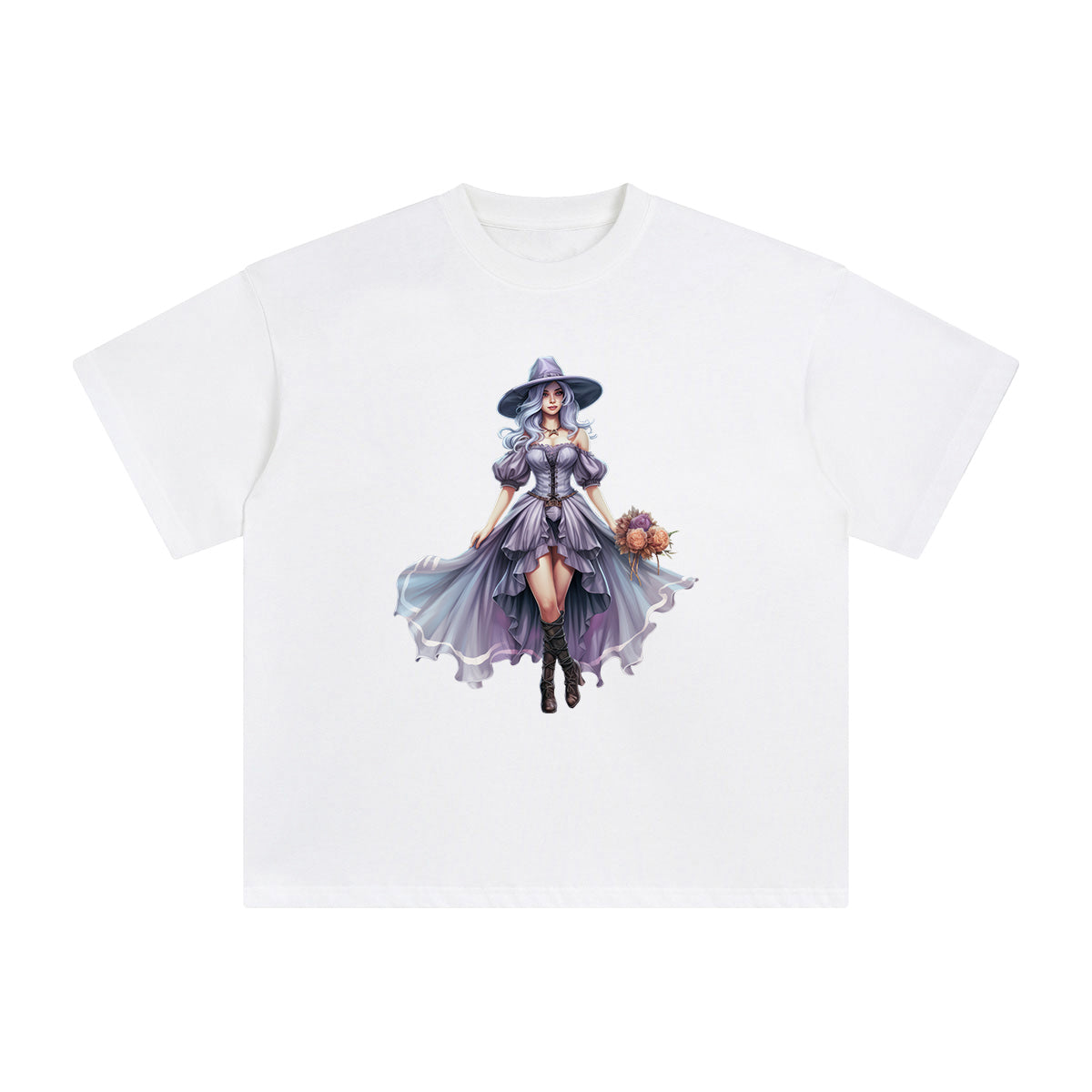 Beautiful Witch Graphic Tee-INNBLAC Fashion Apparel