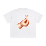 Baby Hand Clipart Graphic Tee-INNBLAC Fashion Apparel