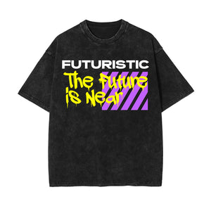 Futuristic Urban Graphic Tee-INNBLAC Fashion Apparel