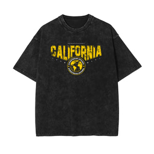 California Streetwear Graphic Tee-INNBLAC Fashion Apparel