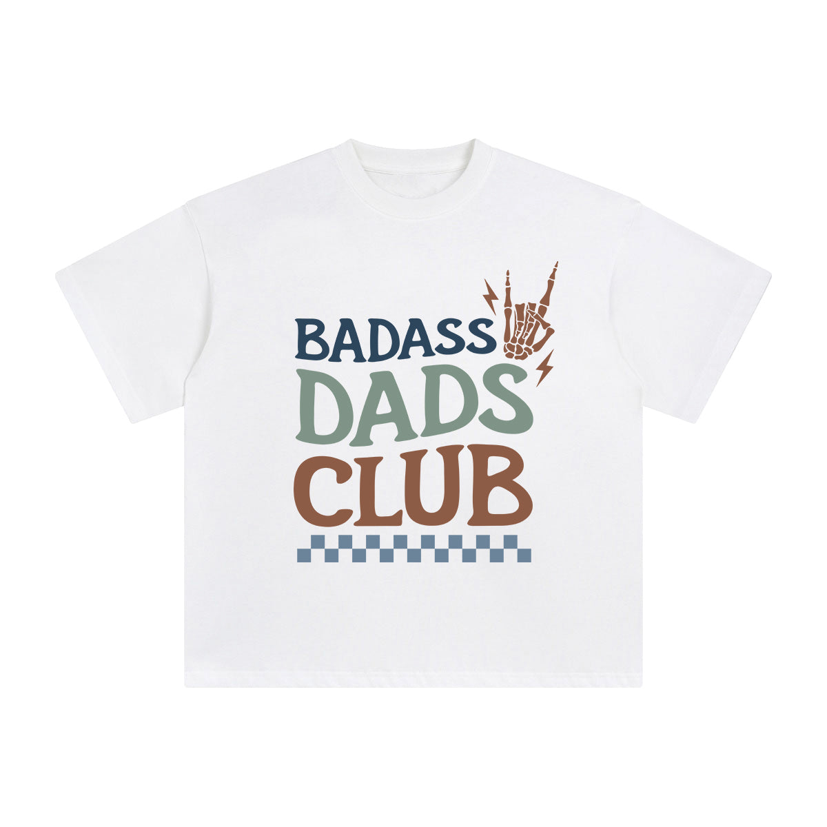 Badass Dads Club Graphic Tee-INNBLAC Fashion Apparel