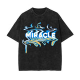 Miracle Streetwear Graphic Stone Wash Tee-INNBLAC Fashion Apparel