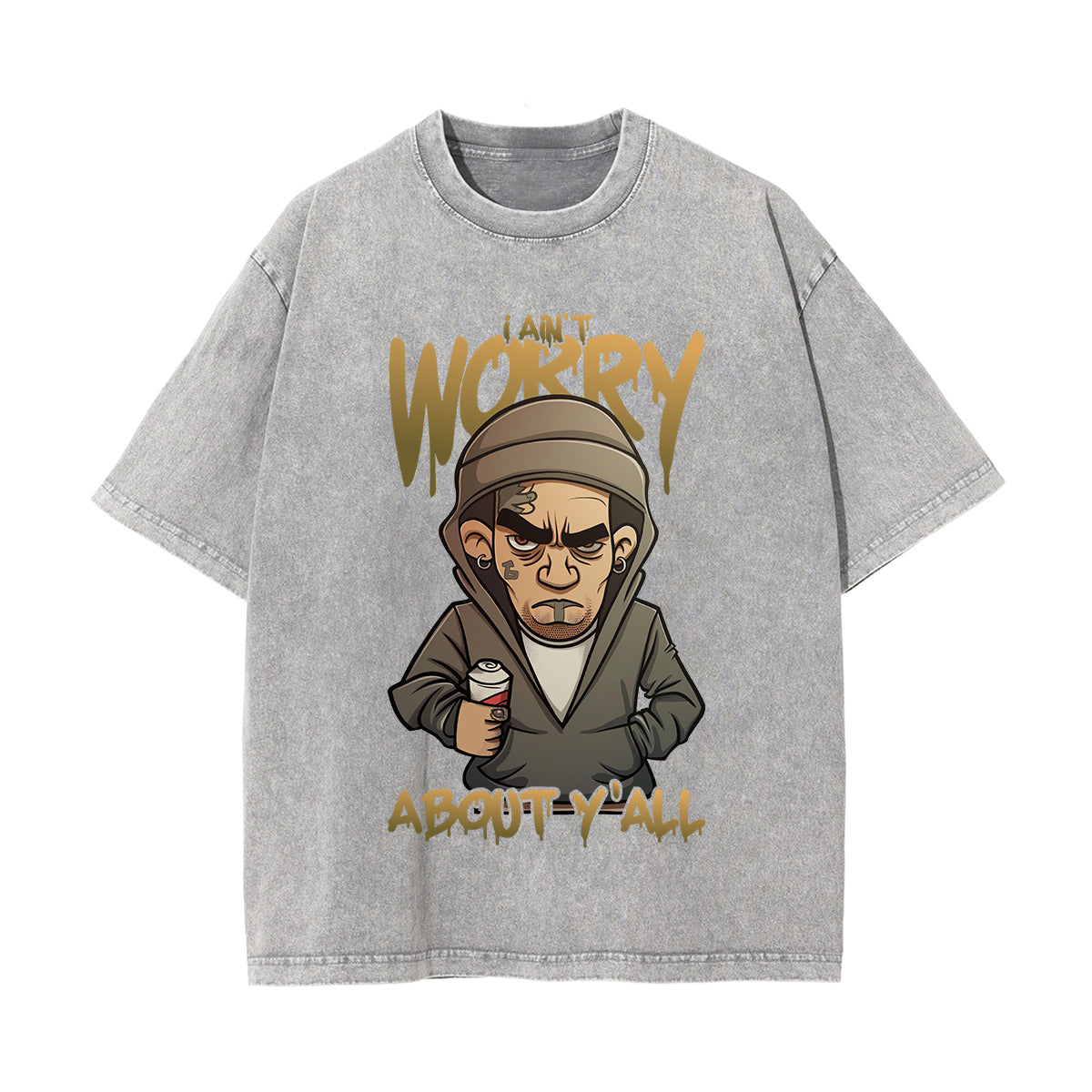 I Ain't Worry About Y'al Graphic Tee-INNBLAC Fashion Apparel