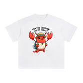 Lobster Student Graphic Tee-INNBLAC Fashion Apparel