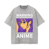 Start Talking About Anime Graphic Tee-INNBLAC Fashion Apparel