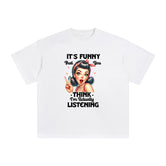 It's Funny Graphic Tee-INNBLAC Fashion Apparel