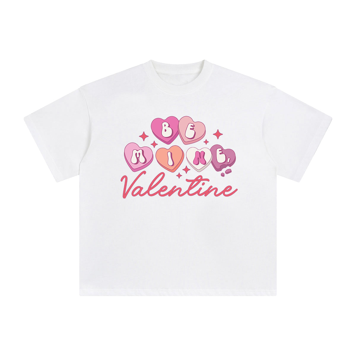 Be Mine Valentine Graphic Tee-INNBLAC Fashion Apparel