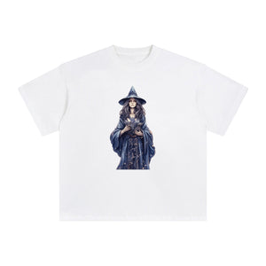 Cosmic Witch Graphic Tee-INNBLAC Fashion Apparel