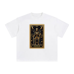 Skeleton King Card Graphic Tee-INNBLAC Fashion Apparel