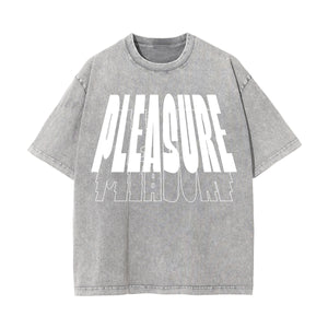 Pleasure Urban Streetwear Graphic Tee-INNBLAC Fashion Apparel