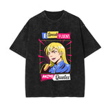 I Speak Fluent Anime Quotes Graphic Tee-INNBLAC Fashion Apparel