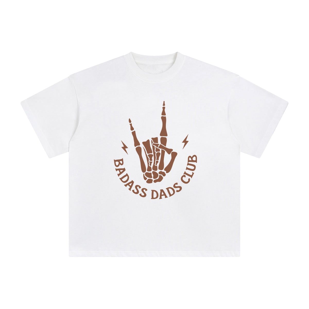 Badass Dads Club Graphic Tee-INNBLAC Fashion Apparel