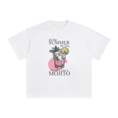 Summer Mojito Graphic Tee-INNBLAC Fashion Apparel