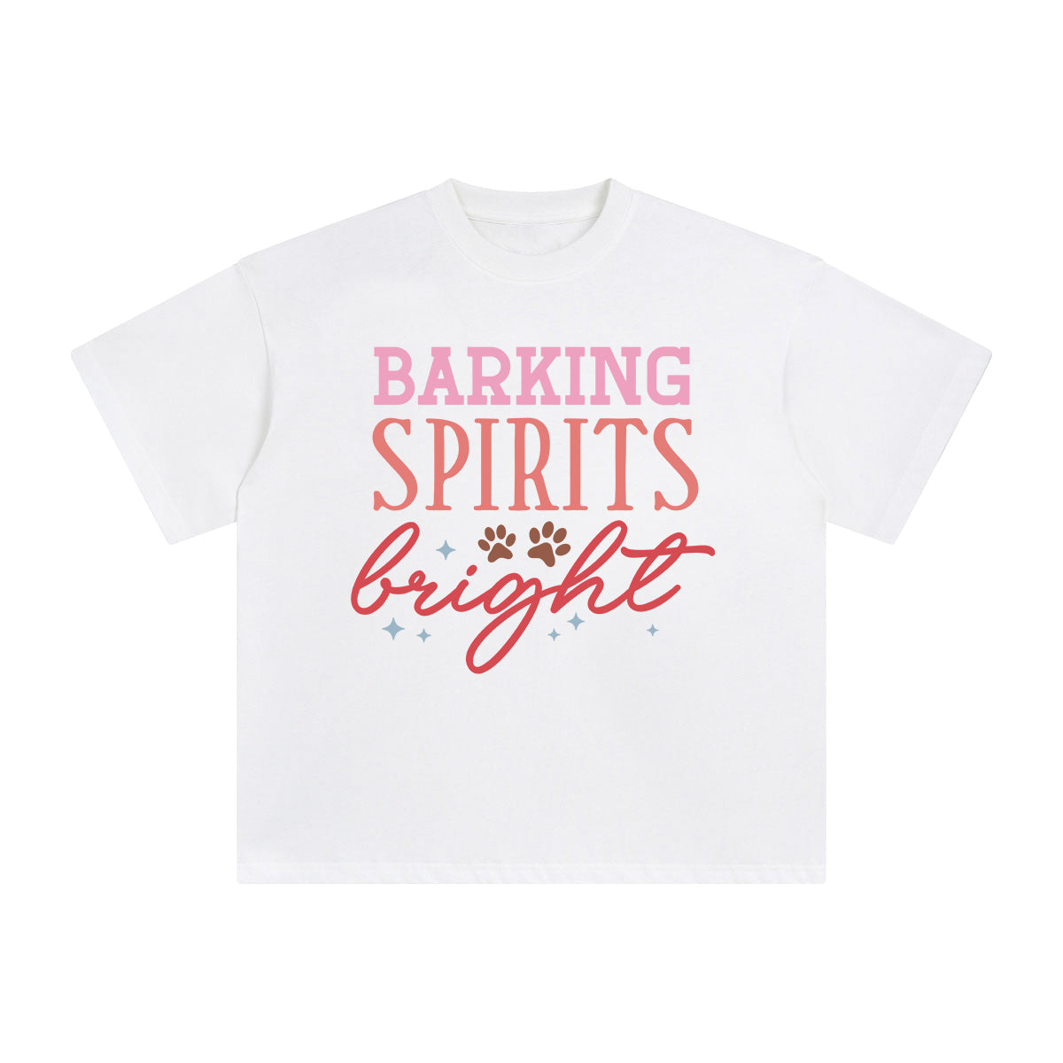 Barking Spirit Graphic Tee-INNBLAC Fashion Apparel