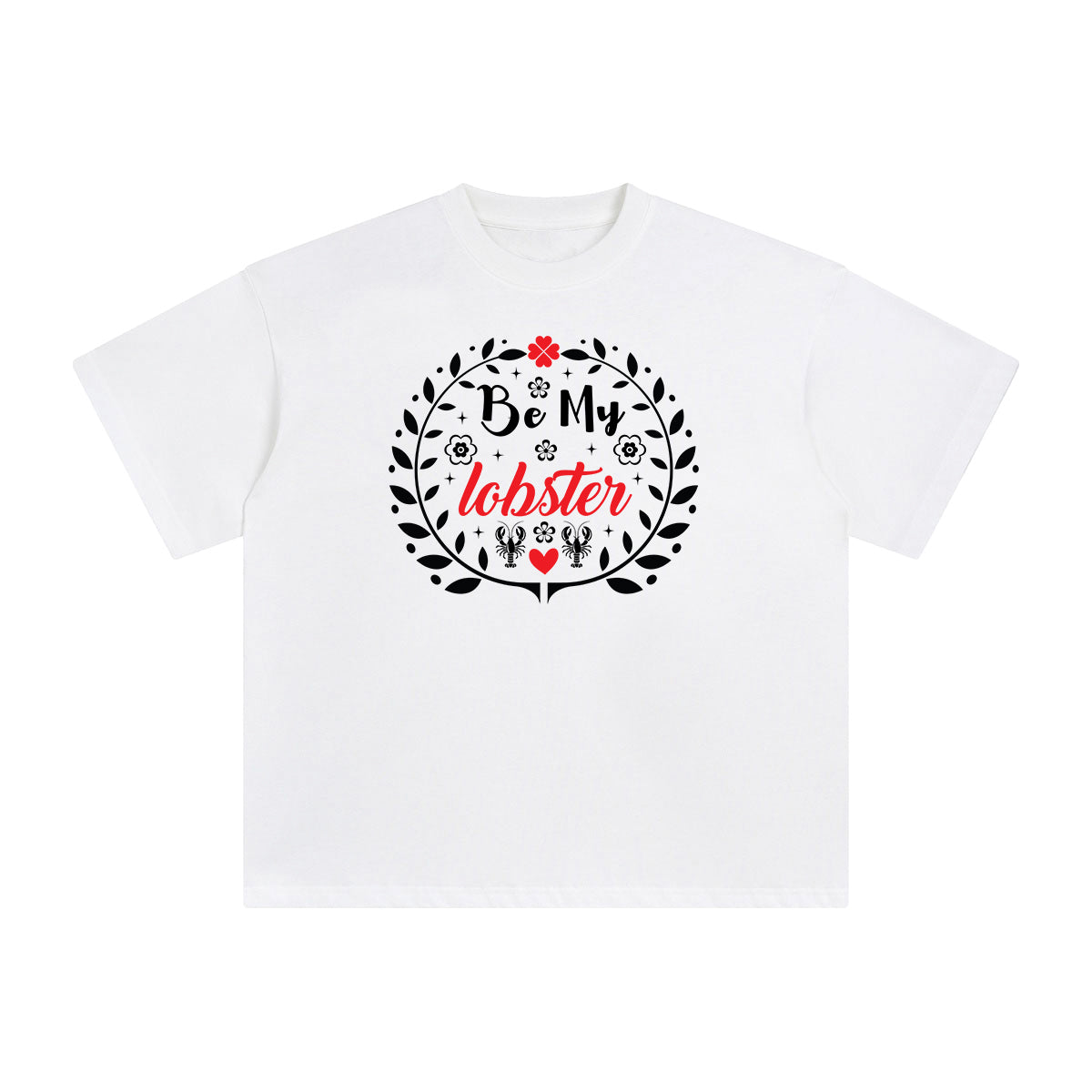 Be My Lobster Aesthetic Graphic Tee-INNBLAC Fashion Apparel