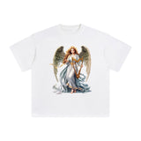 Angel Graphic Tee-INNBLAC Fashion Apparel