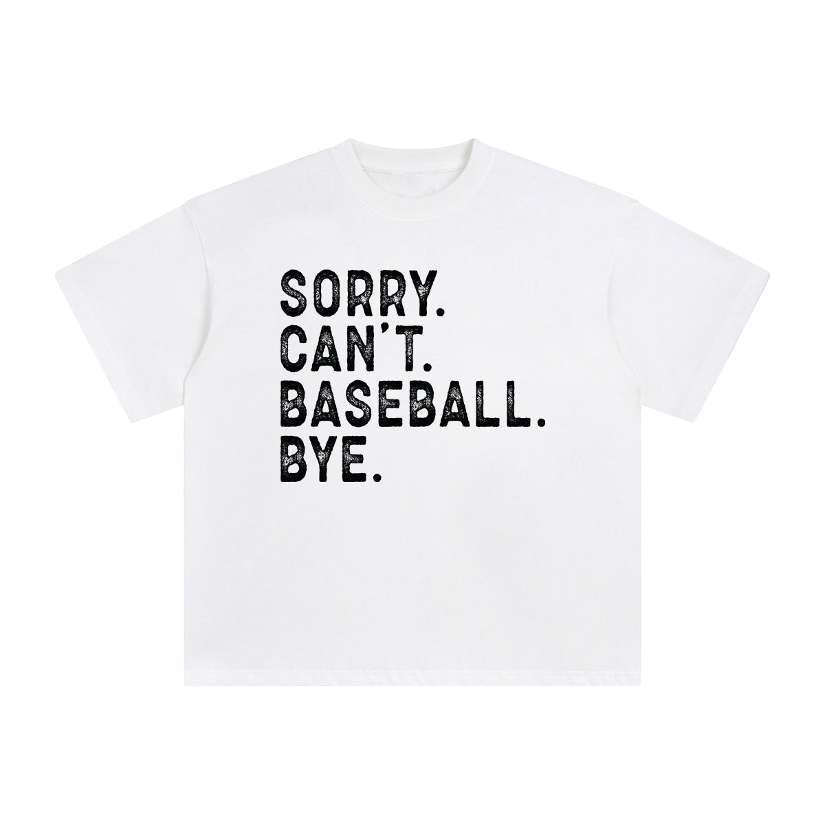 Baseball Quote Graphic Tee-INNBLAC Fashion Apparel