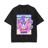 Girl Roaming Through The City Graphic Tee-INNBLAC Fashion Apparel