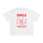 Single Babe Club Graphic Tee-INNBLAC Fashion Apparel