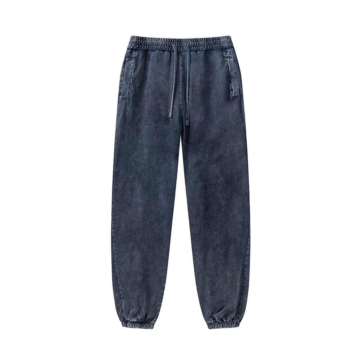 Men's Washed Faded Relaxed Joggers-INNBLAC Fashion Apparel