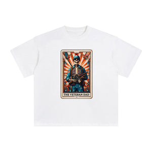 The Veteran Dad Graphic Tee-INNBLAC Fashion Apparel