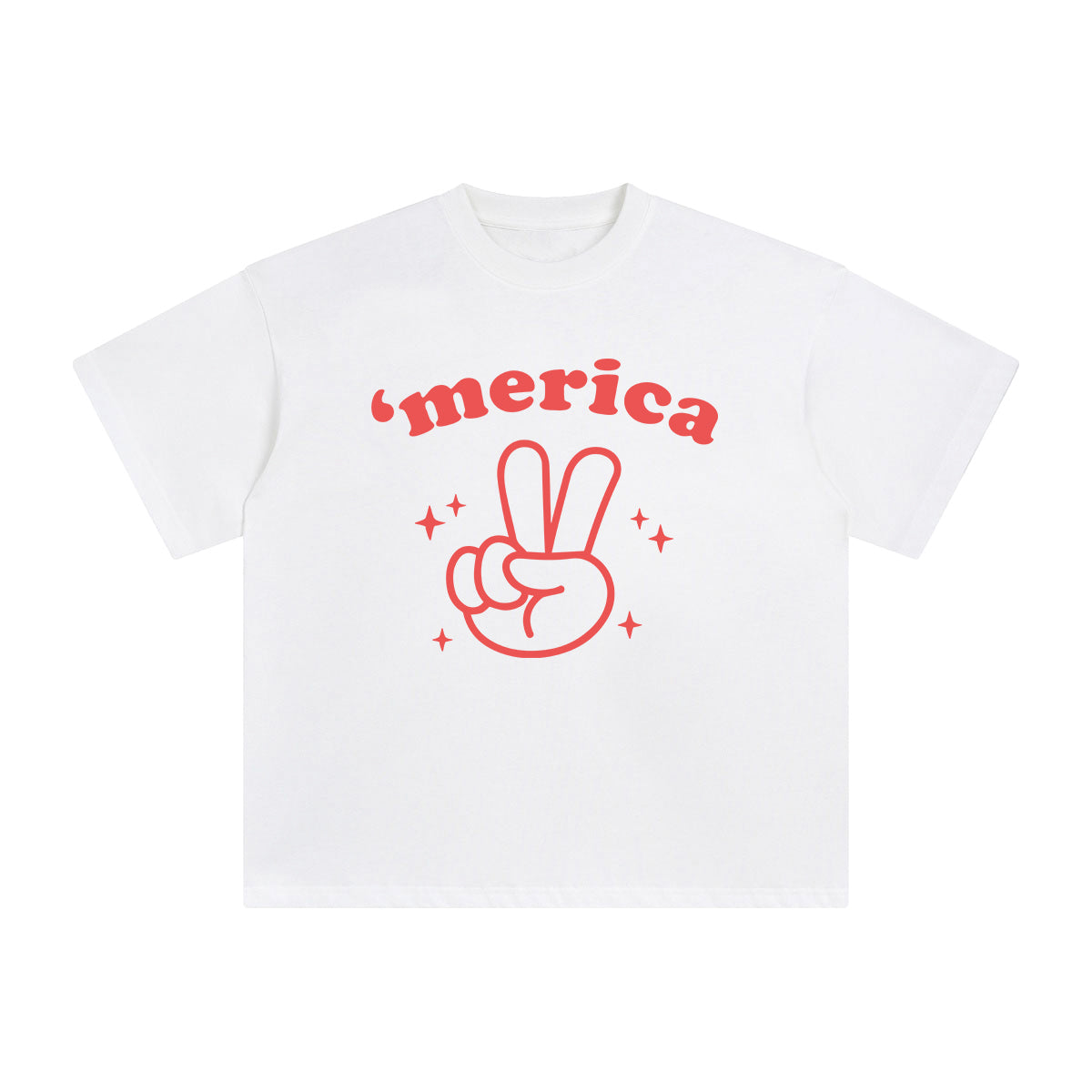 America Graphic Tee-INNBLAC Fashion Apparel