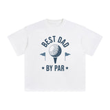 Best Dad By Par Graphic Tee-INNBLAC Fashion Apparel