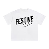 Festive Graphic Tee-INNBLAC Fashion Apparel