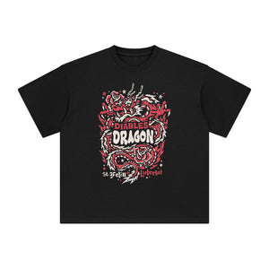 Diables Dragon Graphic Tee-INNBLAC Fashion Apparel