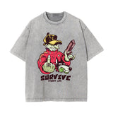 Suryive Street Culture Graphic Tee-INNBLAC Fashion Apparel