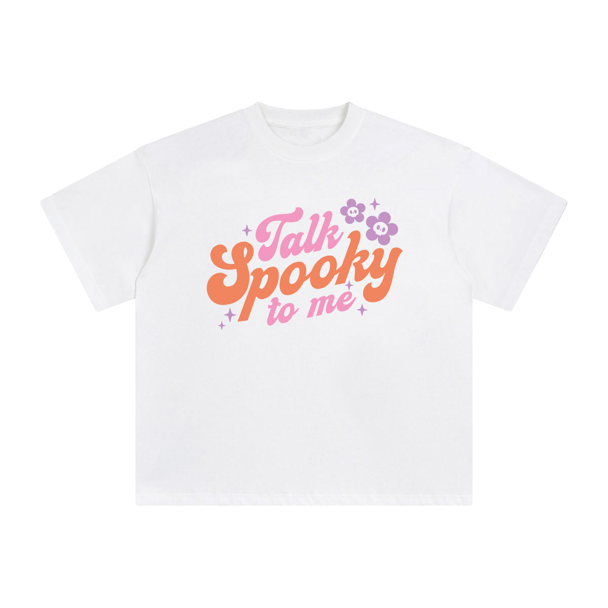 Talk Spooky To Me Graphic Tee-INNBLAC Fashion Apparel