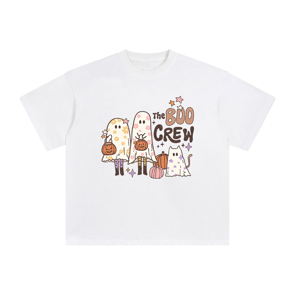 The Boo Crew Graphic Tee-INNBLAC Fashion Apparel