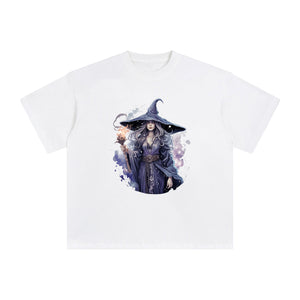 Cosmic Witch Graphic Tee-INNBLAC Fashion Apparel